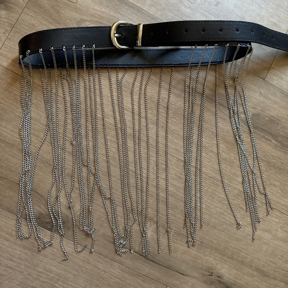 Fringe Chain belt